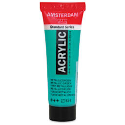 Amsterdam Standard Series Acrylic - Metallic Green, 20 ml Tube