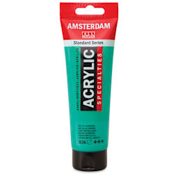 Amsterdam Standard Series Acrylic - Metallic Green, 120 ml tube