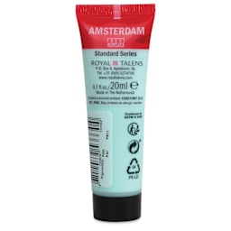 Amsterdam Standard Series Acrylic - Turquoise Green Light, 20 ml Tube back