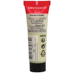 Amsterdam Standard Series Acrylic - Naples Yellow Green, 20 ml Tube back