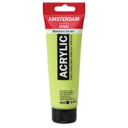 Amsterdam Standard Series Acrylic - Yellowish Green Light, 120 ml tube