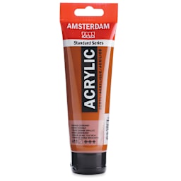 Amsterdam Standard Series Acrylic - Burnt Sienna, 120 ml Tube