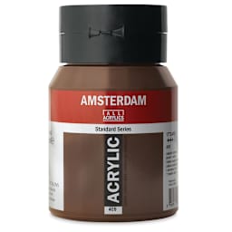 Amsterdam Standard Series Acrylic - Burnt Umber, 500 ml, Bottle