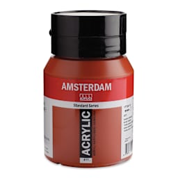 Amsterdam Standard Series Acrylic - Burnt Sienna, 500 ml bottle