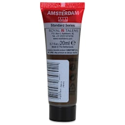 Amsterdam Standard Series Acrylic - VanDyke Brown, 20 ml Tube back