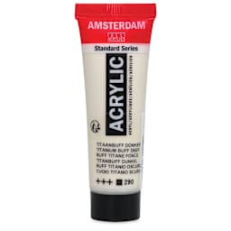 Amsterdam Standard Series Acrylic - Titanium Buff Deep, 20 ml Tube