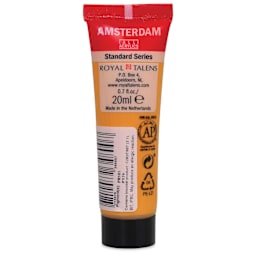 Amsterdam Standard Series Acrylic - Gold Ochre, 20 ml Tube back