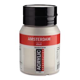 Amsterdam Standard Series Acrylic - Metallic Silver, 500 ml bottle