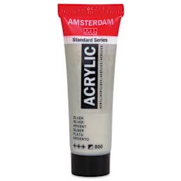 Amsterdam Standard Series Acrylic - Metallic Silver, 20 ml Tube