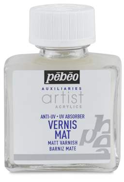 Acrylic Polymer Varnishes - Front of 75 ml Matte Varnish