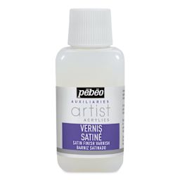 Pebeo Acrylic Polymer Varnish - Satin, 250 ml bottle