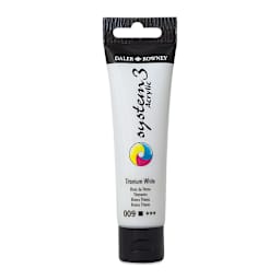 Daler-Rowney System3 Acrylic - Titanium White, 59 ml
