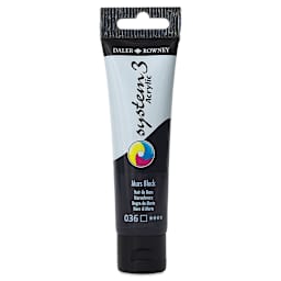 Daler-Rowney System3 Acrylic - Mars Black, 59 ml