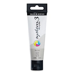 Daler-Rowney System 3 Acrylics - Warm Gray, 59 ml tube