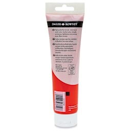 Daler-Rowney System3 Acrylic - Vermilion Hue, 150 ml tube back