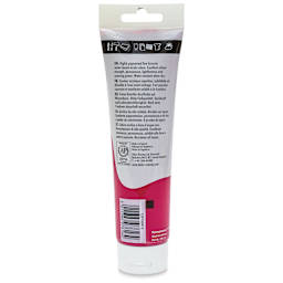 Daler-Rowney System3 Acrylic - Process Magenta, 150 ml tube back