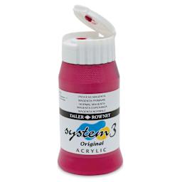 Daler-Rowney System3 Acrylic - Process Magenta, 500 ml bottle