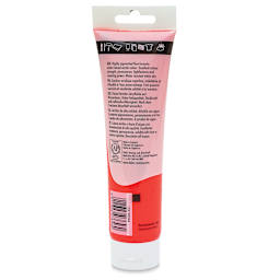 Daler-Rowney System3 Acrylic - Fluorescent Red, 150 ml tube
