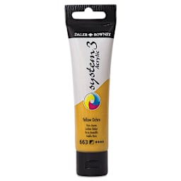 Daler-Rowney System3 Acrylic - Yellow Ochre, 59 ml