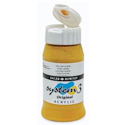 Daler-Rowney System3 Acrylic - Yellow Ochre, 500 ml bottle
