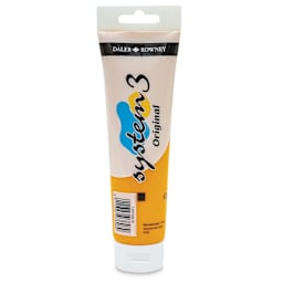 Daler-Rowney System3 Acrylic - Cadmium Yellow Deep Hue, 150 ml tube