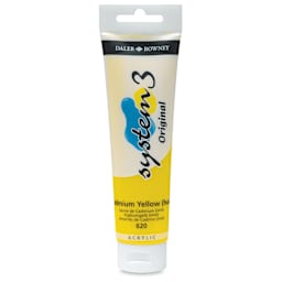 Daler-Rowney System3 Acrylic - Cadmium Yellow Hue, 150 ml tube