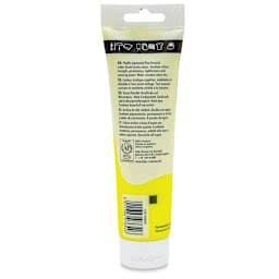 Daler-Rowney System3 Acrylic - Fluorescent Yellow, 150 ml tube back