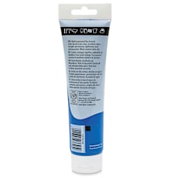 Daler-Rowney System3 Acrylic - Fluorescent Blue, 150 ml tube back