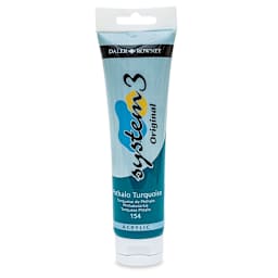 Daler-Rowney System3 Acrylic - Phthalo Turquoise, 150 ml tube
