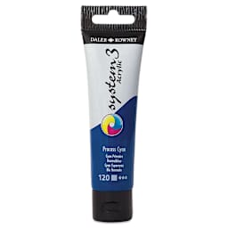Daler-Rowney System3 Acrylics - Process Cyan, 59 ml