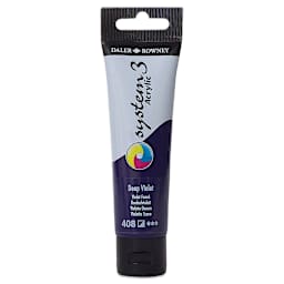 Daler-Rowney System3 Acrylic - Deep Violet, 59 ml