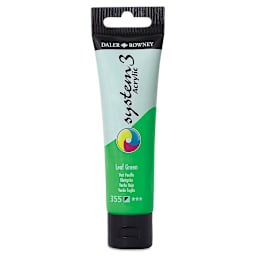 Daler-Rowney System3 Acrylic - Leaf Green, 59 ml