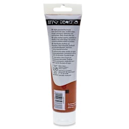 Daler-Rowney System3 Acrylic - Burnt Sienna, 150 ml tube back