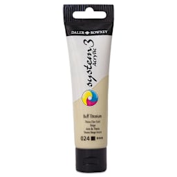 Daler-Rowney System3 Acrylic - Buff Titanium, 59 ml