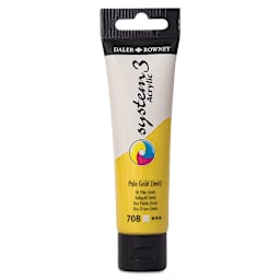 Daler-Rowney System3 Acrylic - Pale Gold Hue, 59 ml