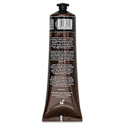 Chroma A2 Student Acrylics - Mars Black, 120 ml tube, back