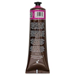 Chroma Atelier A2 Lightfast Heavy Body Acrylic Paint - Brilliant Magenta, 120 ml tube, back