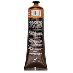 Chroma A2 Student Acrylics - Red Gold, 120 ml tube, back