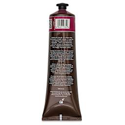 Chroma A2 Student Acrylics - Quinacridone Red Violet Hue, 120 ml tube, back