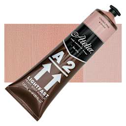 Chroma A2 Student Acrylic - Toning Pink, 120 ml tube and swatch
