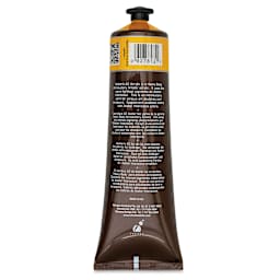 Chroma A2 Student Acrylics - India Yellow, 120 ml tube, back