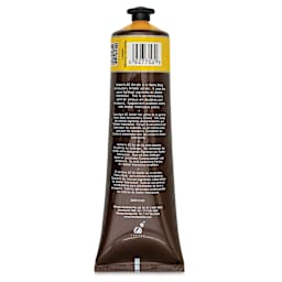 Chroma A2 Student Acrylics - Cadmium Yellow Deep Hue, 120 ml tube, back