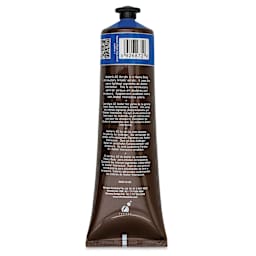 Chroma A2 Student Acrylics - Cobalt Blue Hue, 120 ml tube, back