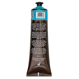Chroma A2 Student Acrylics - Cobalt Turquoise Light, 120 ml tube, back