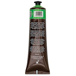 Chroma A2 Student Acrylics - Green Light, 120 ml tube, back