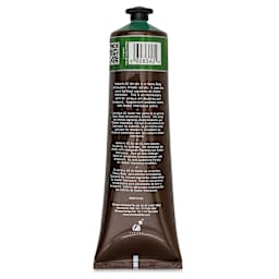 Chroma A2 Student Acrylics - Permanent Sap Green, 120 ml tube, back