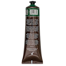 Chroma A2 Student Acrylics - Hookers Green Hue, 120 ml tube, back