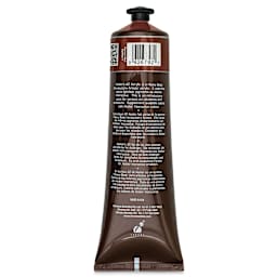 Chroma Atelier A2 Lightfast Heavy Body Acrylic Paint - Burnt Sienna, 120 ml tube, back