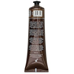 Chroma A2 Student Acrylics - Raw Umber, 120 ml tube, back