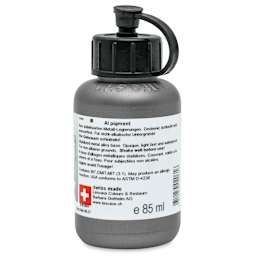 Lascaux Studio Bronze Acrylics - Aluminum, 85 ml bottle back